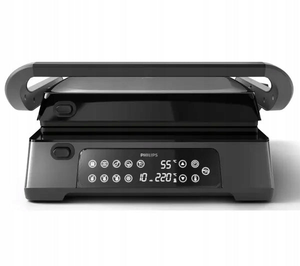 Contact Electric Grill Philips Series 7000 HD6307/70 black 2200 W Manufacturer code HD6307/70