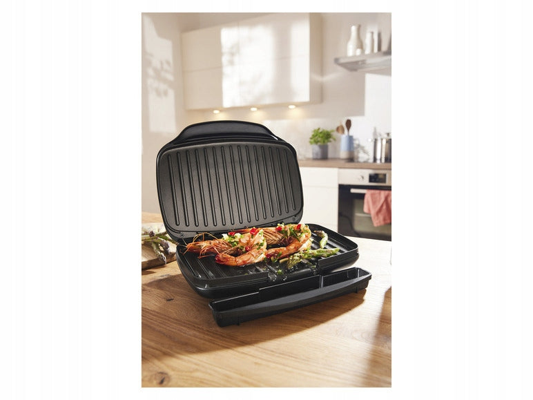 Contact Grill Electric Toaster SilverCrest SKG 1000 B3 Black 1000 W Manufacturer code SKG 1000 B3