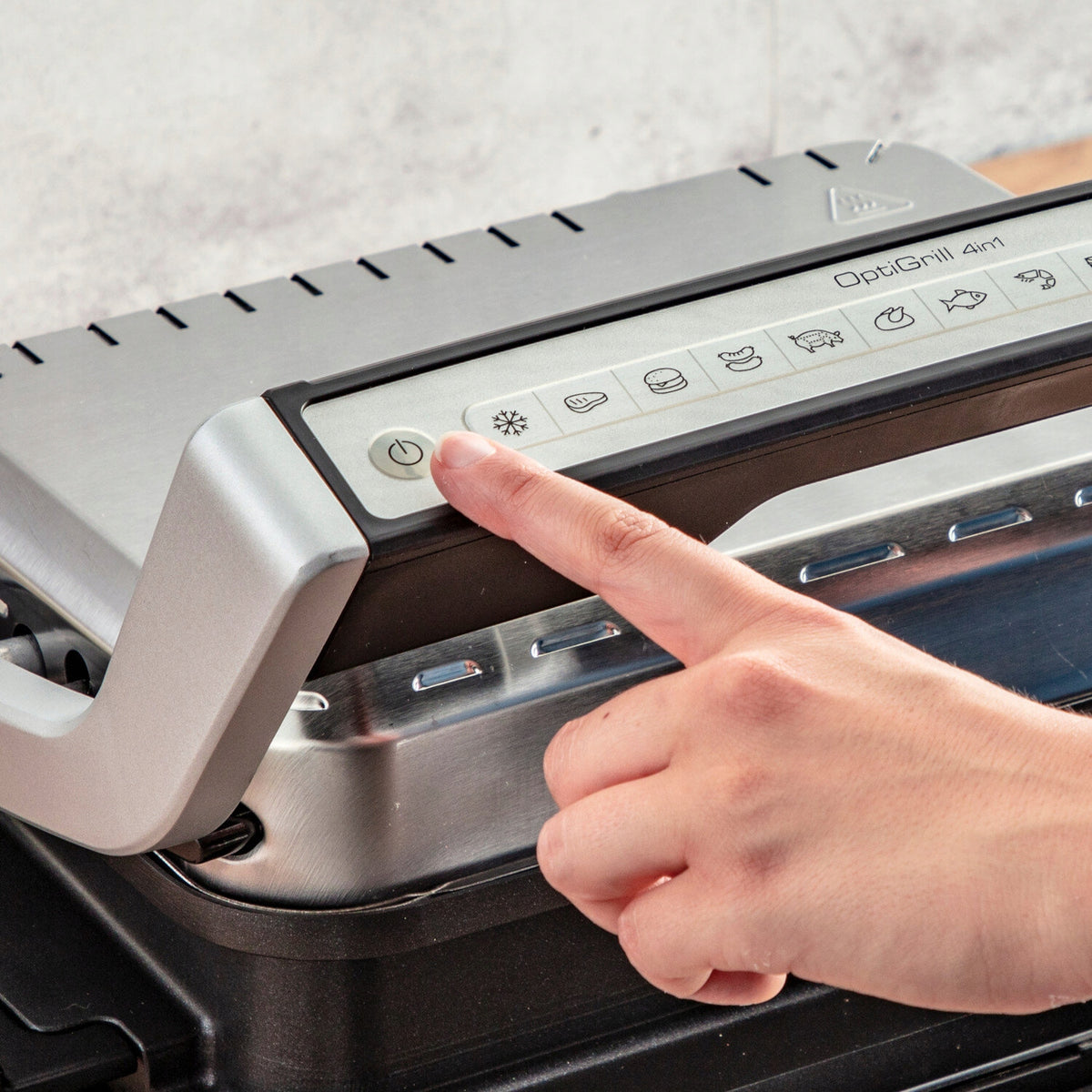 Contact electric grill Tefal GC774D silver 2000 W Brand Tefal