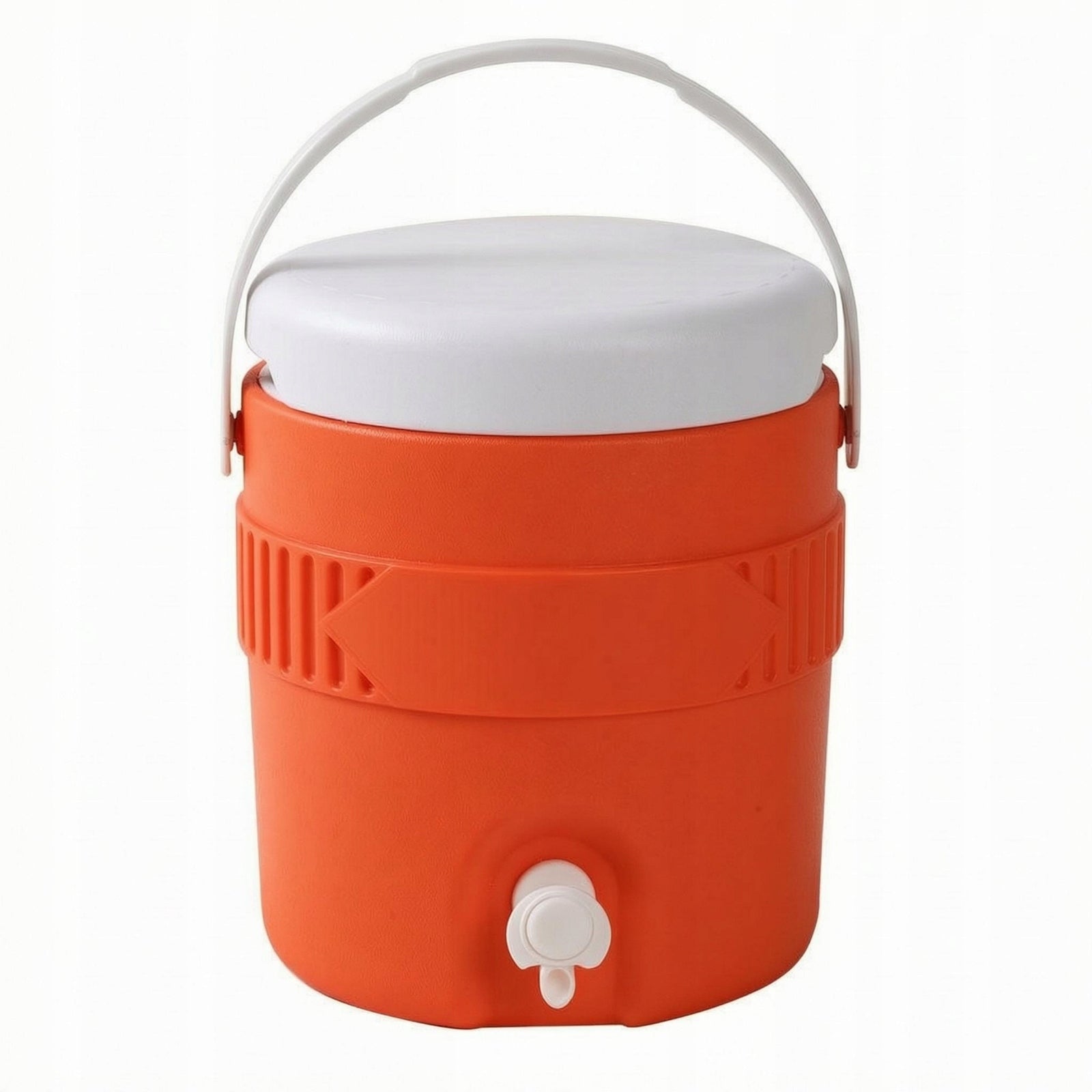 Container with Drain Tap Cylindrical Insulated Container Round