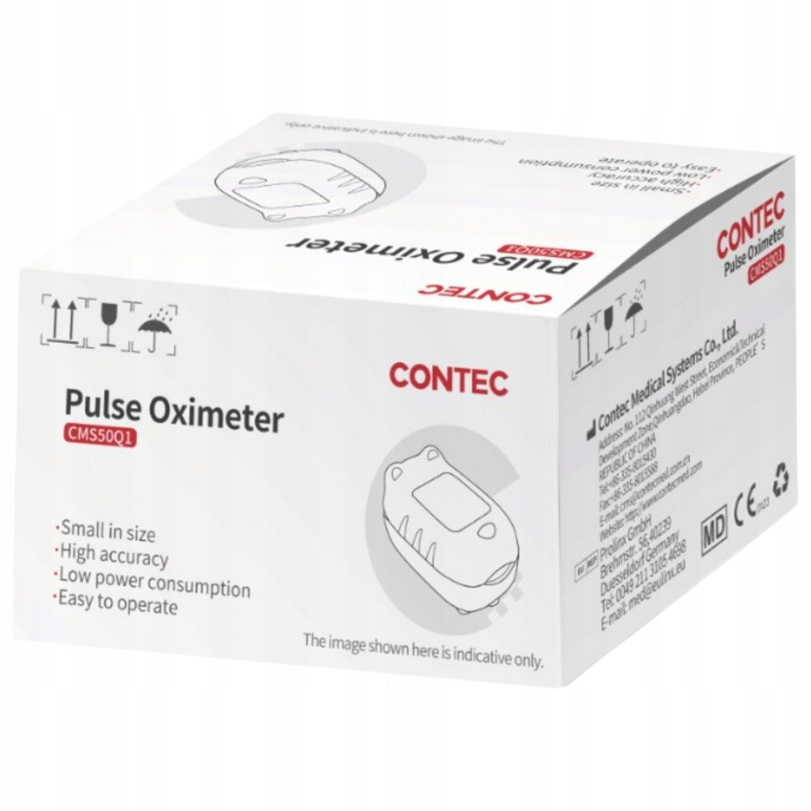 Contec. Finger pulse oximeter for children. Child pulse oximeter CMS50Q1 Medical device yes