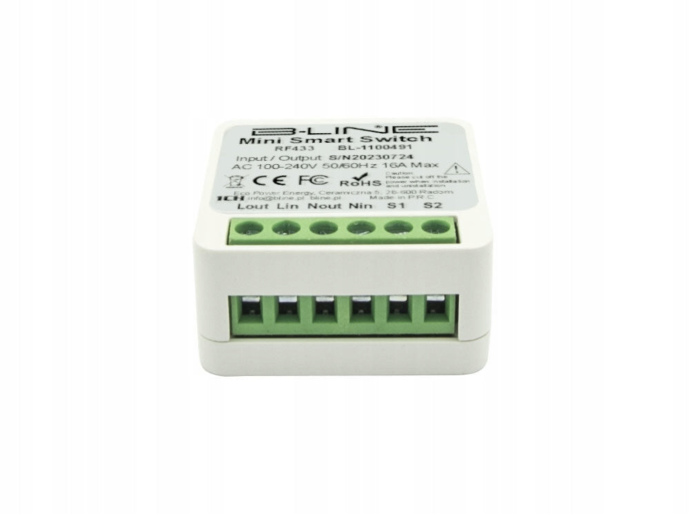 Controller controller for can Remote MINI SMART BOX RF PRS (1CHANNEL) B-line Manufacturer code BL-1100491