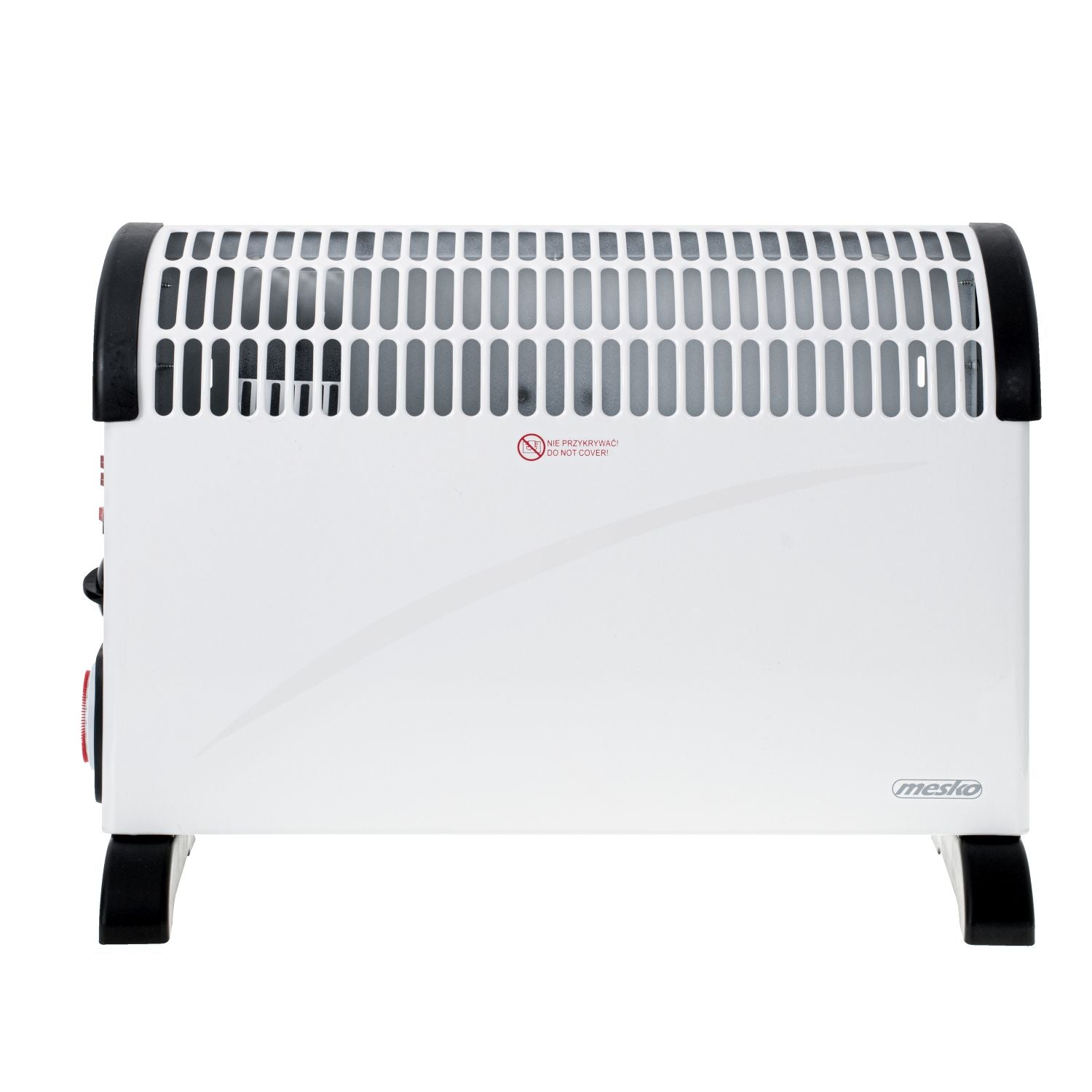 Convector Heater 200W Timer 24h Turbo Air Supply Thermostat Adjustable Manufacturer code Grzejnik konwektorowy 7741 Biały