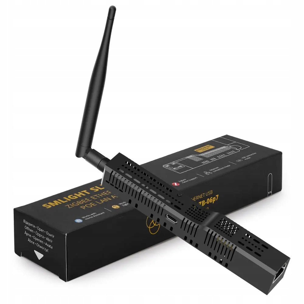 Coordinator SLZB-06p7U Gateway Zigbee CC2652P7 Ethernet PoE USB LAN WiFi HA
