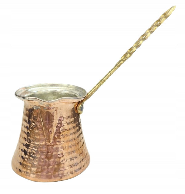 Copper crucible for coffee in Turkish copper 200ml Packaging status original
