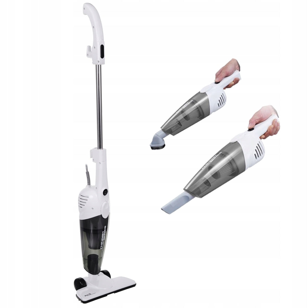Corded upright vacuum cleaner DEERMA DX118C 2in1 HEPA 600 W 16 000 kPa Battery voltage 220 V