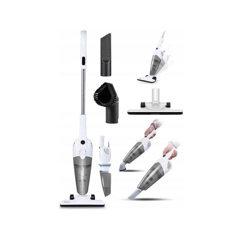 Corded upright vacuum cleaner DEERMA DX118C 2in1 HEPA 600 W 16 000 kPa Power 600 W