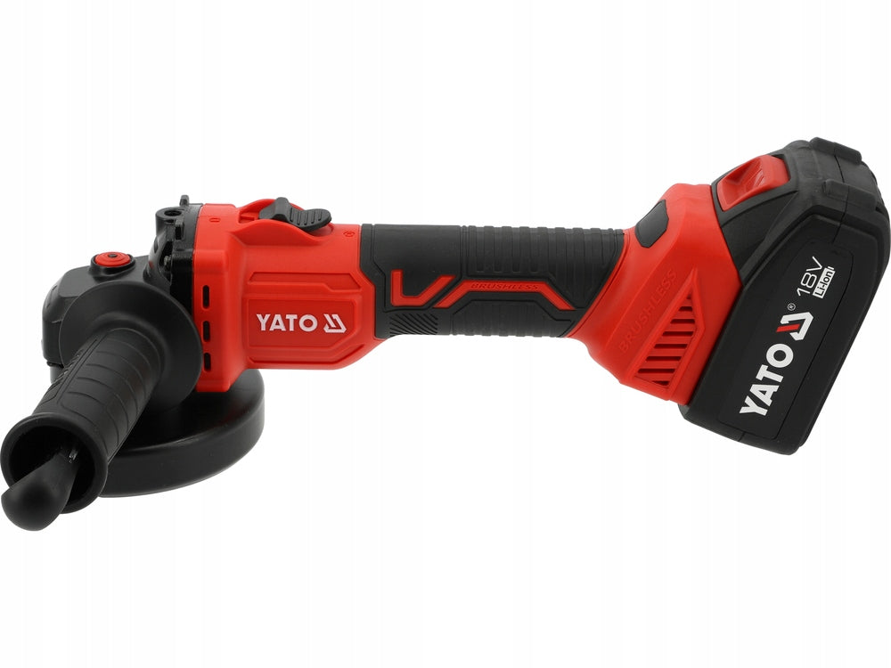 Cordless Angle Grinder two aku 2x 4Ah BRUSHLESS YATO YT-828252 Manufacturer code YT-828252
