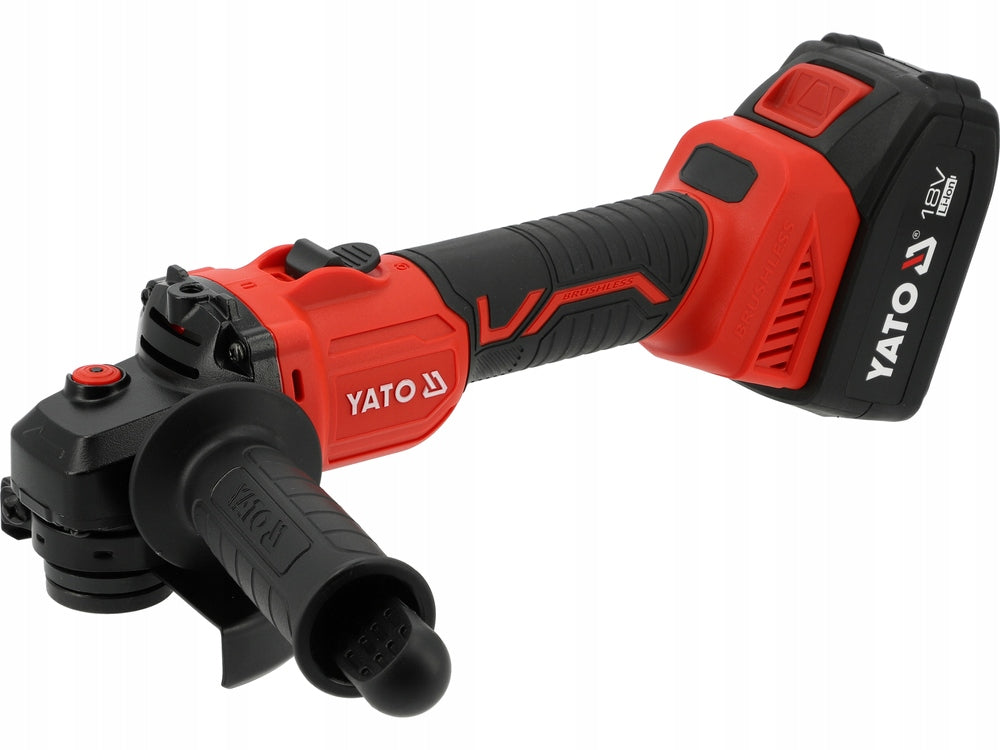 Cordless Angle Grinder two aku 2x 4Ah BRUSHLESS YATO YT-828252 Packaging status original