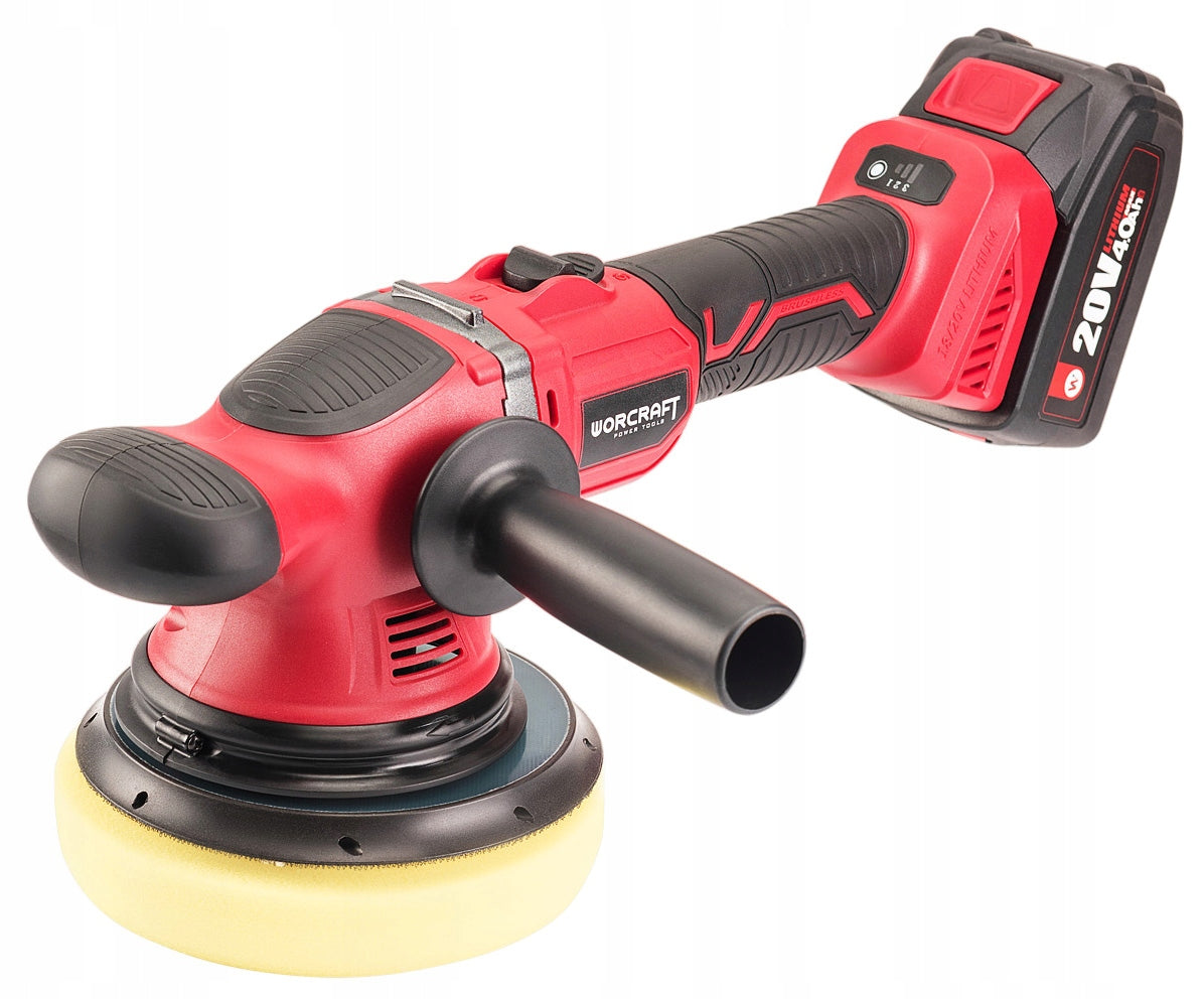 Cordless Brushless Polisher Worcraft COP-S20LiB QUIET COMFORTABLE STRONG Brand Worcraft