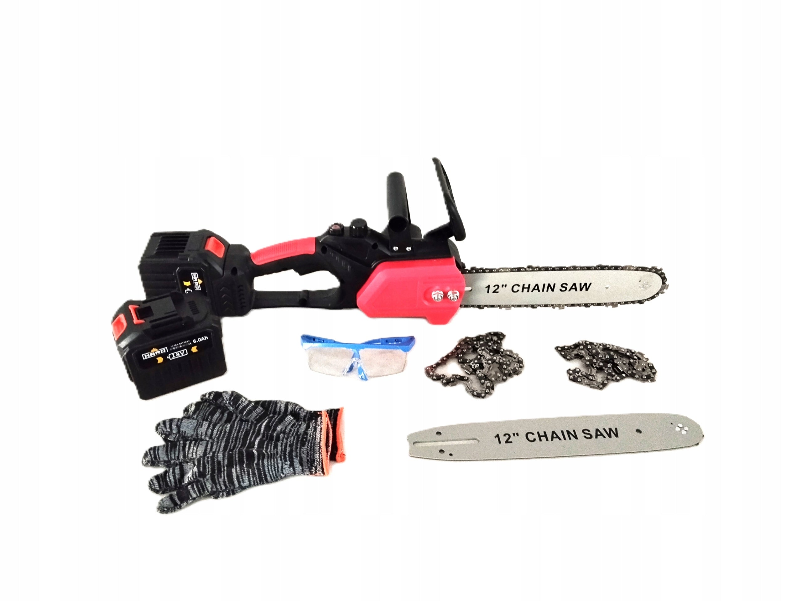 Cordless Chainsaw 800W 2Battery 6AH Manufacturer code RPA12-6AH2B