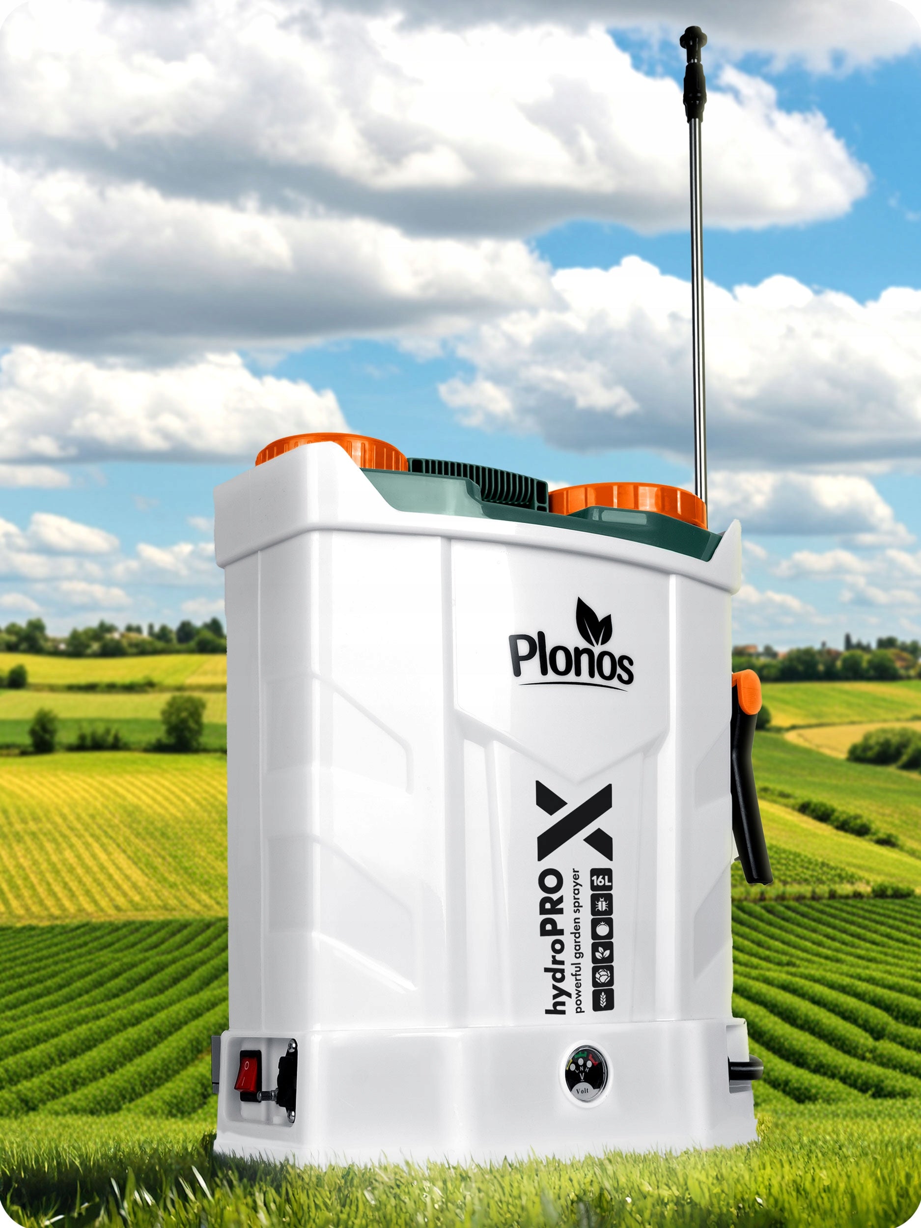 Cordless Electric Backpack Pressure Sprayer 85cm LANCA 16L Packaging status original