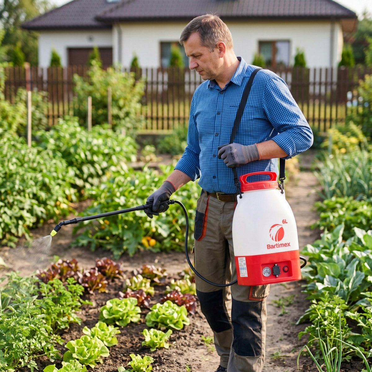 Cordless Electric Sprayer 6L Pressure Garden Tool weight 2.5 kg
