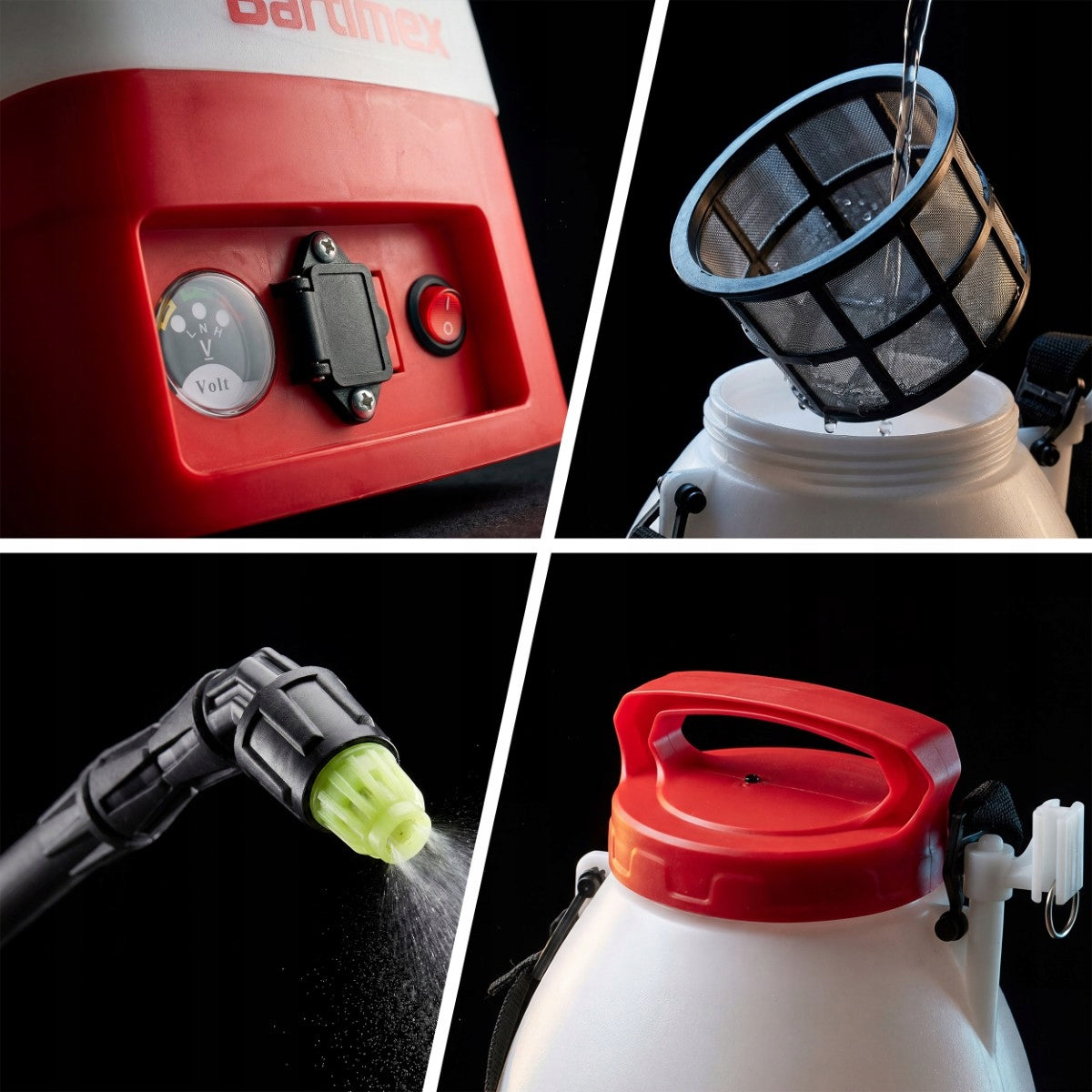 Cordless Electric Sprayer 9L Pressure Garden Packaging status original