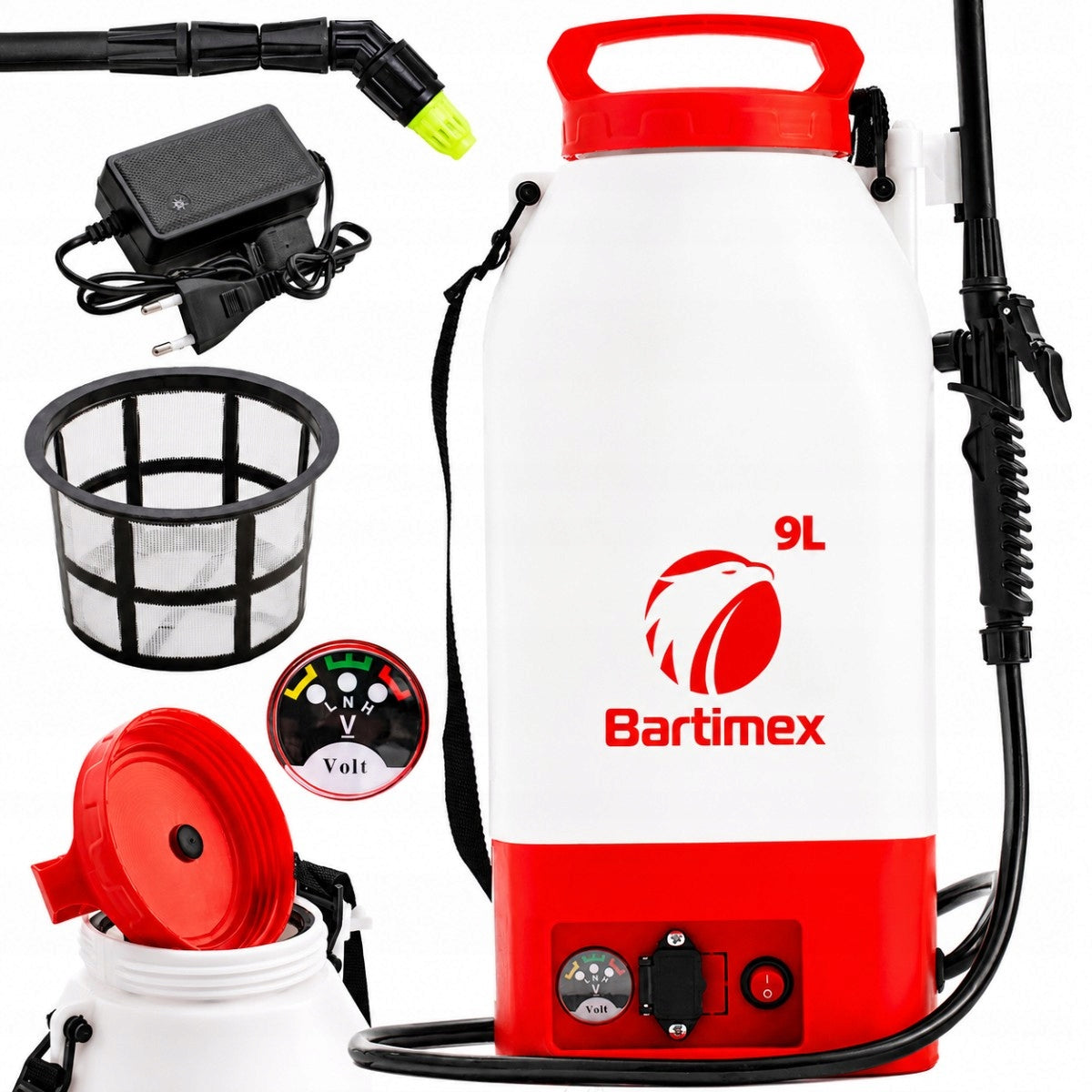 Cordless Electric Sprayer 9L Pressure Garden