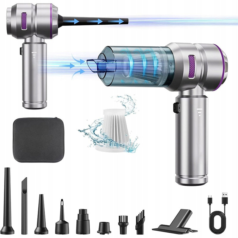 Cordless Home Car Vacuum Cleaner 16000Pa Rechargeable 2in1 Blower