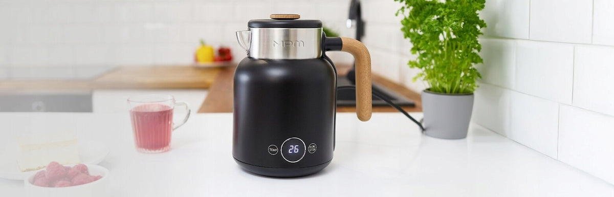 Cordless Kettle MPM MCZ-128/C Black Dominant color black