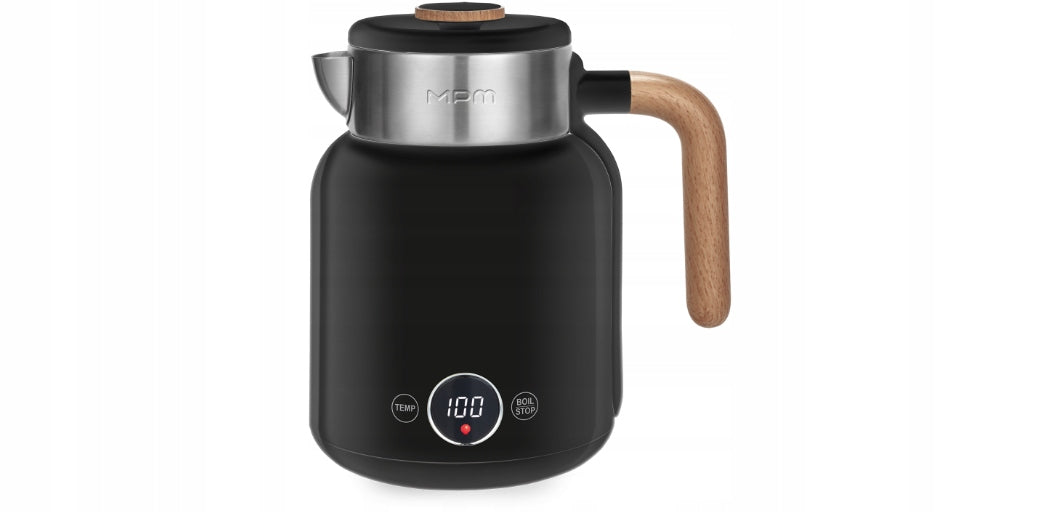 Cordless Kettle MPM MCZ-128/C Black Material metal