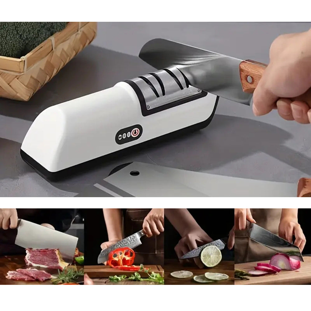 Cordless Kitchen Knife Sharpener Automatic Electric Brand no brand