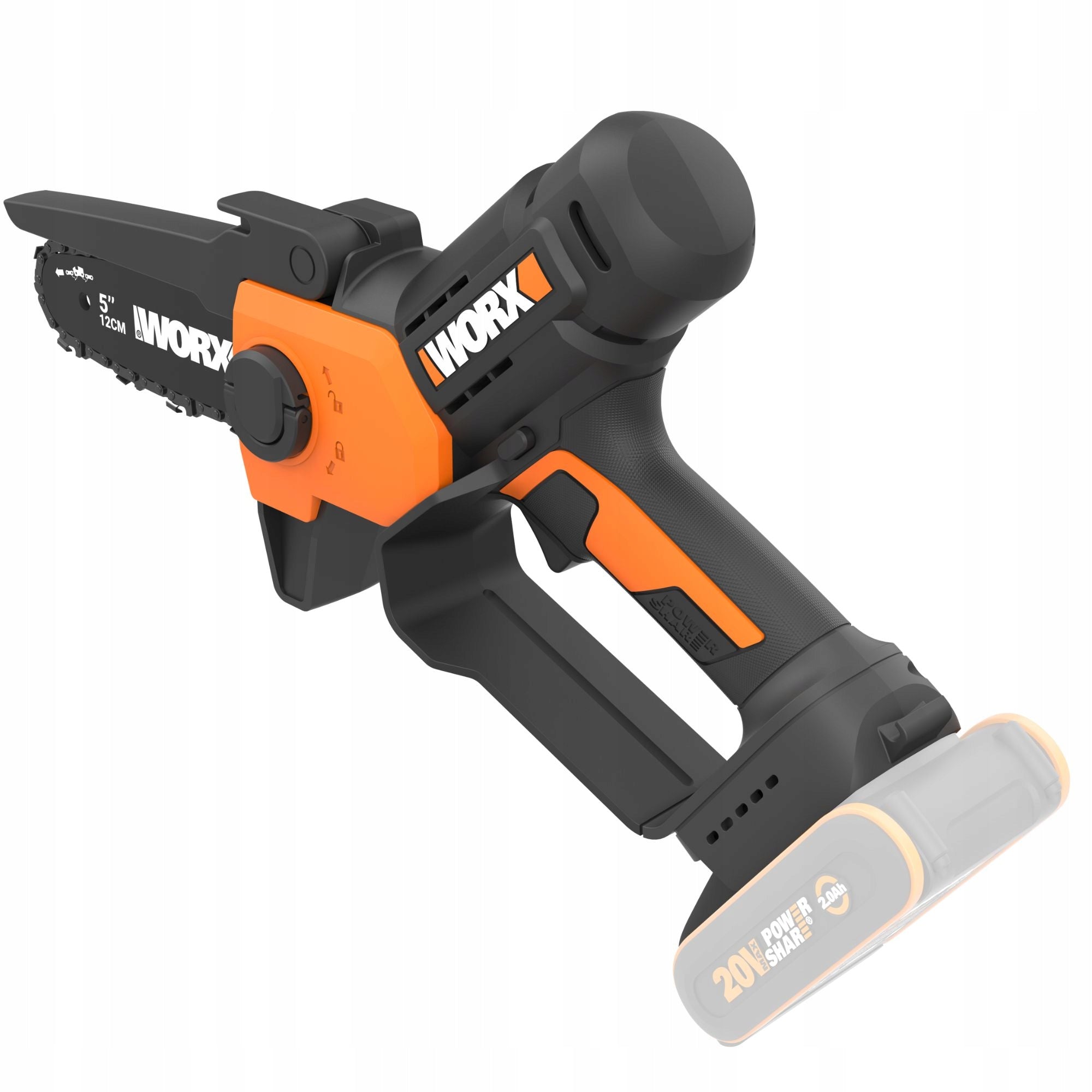 Cordless MINI CHAINSAW branch WORX WG326E.9 garden Brand Worx