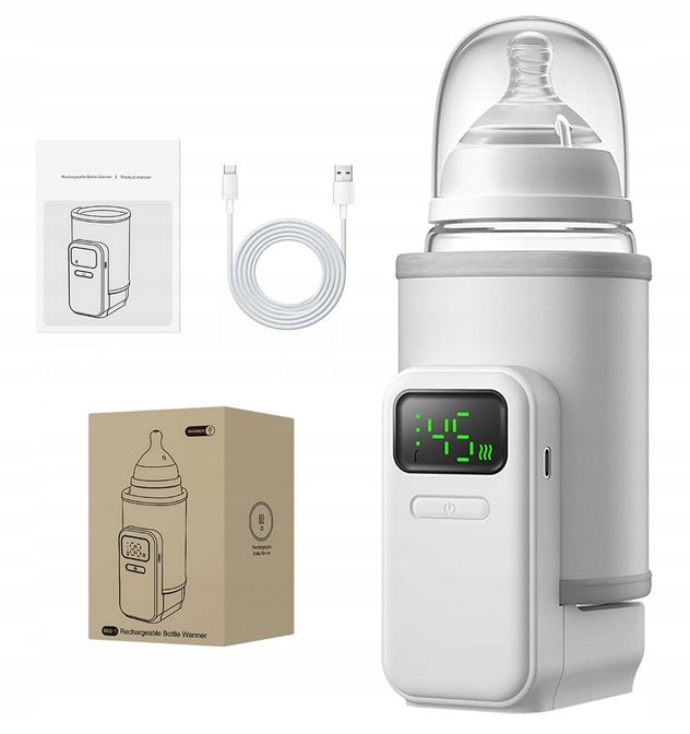 Cordless Portable Baby Milk Bottle Warmer Packaging status original