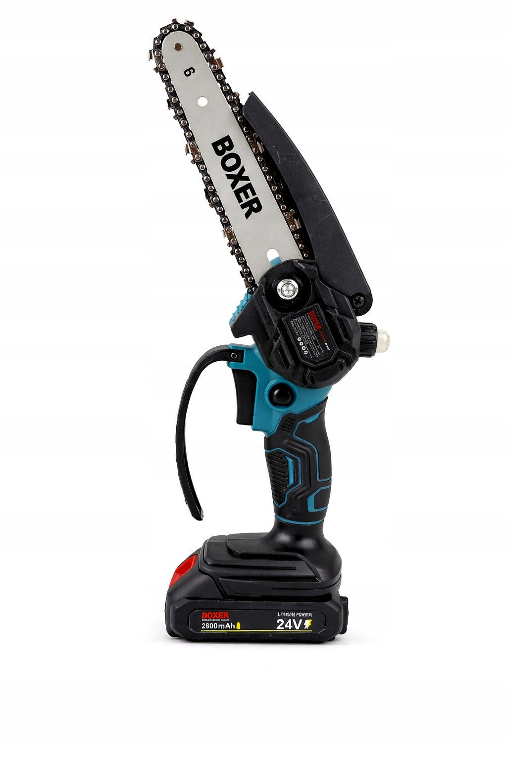 Cordless Saw 24V BOXER Chainsaw 6'' + 2 Aku Suitcase Manufacturer code 119