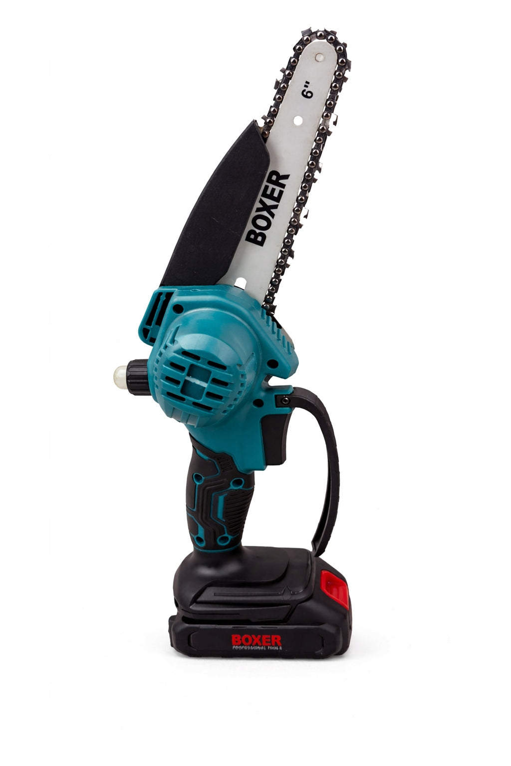 Cordless Saw 24V BOXER Chainsaw 6'' + 2 Aku Suitcase Power supply battery operated