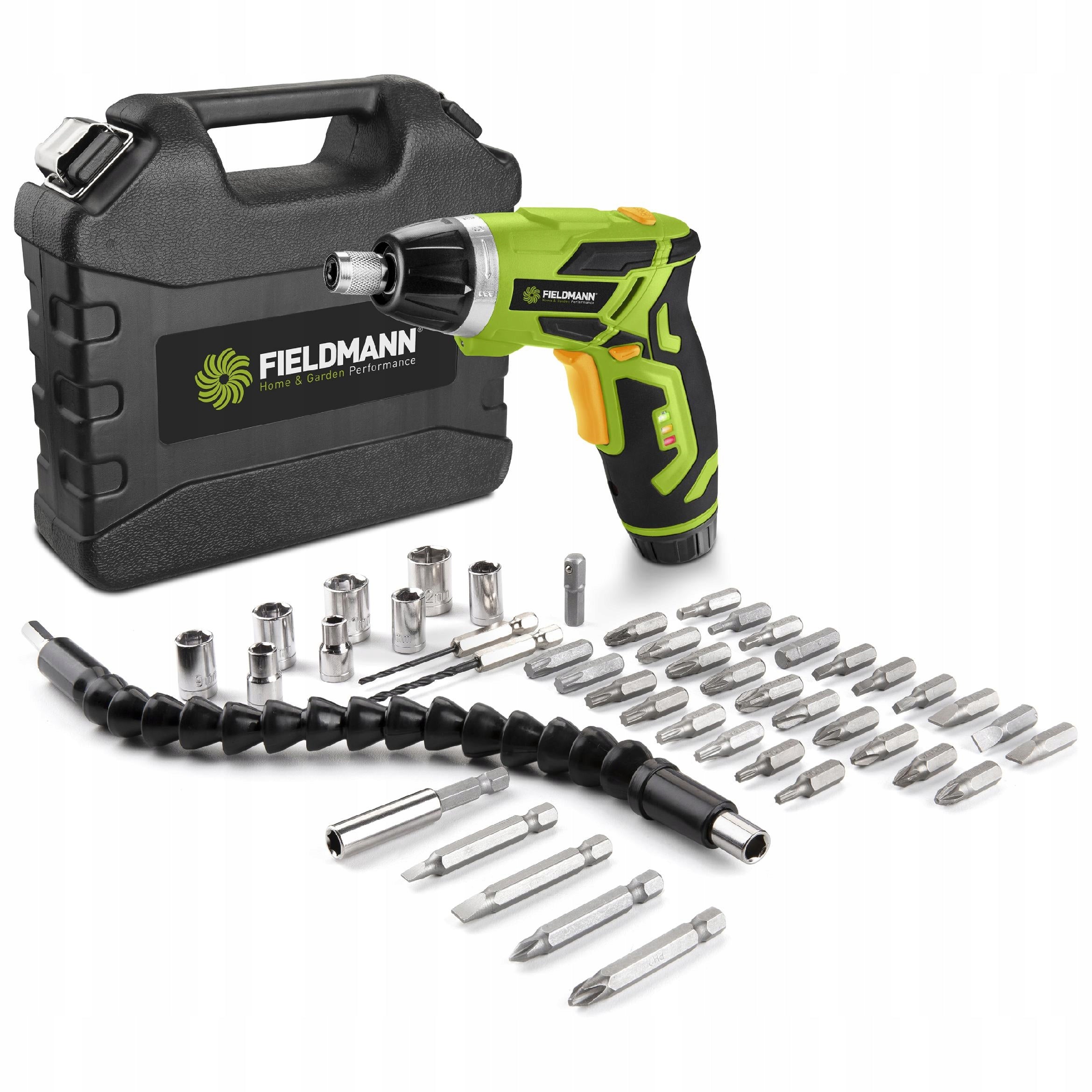 Cordless Screwdriver Fieldmann FDS10155A + Bit Set 1300mAh