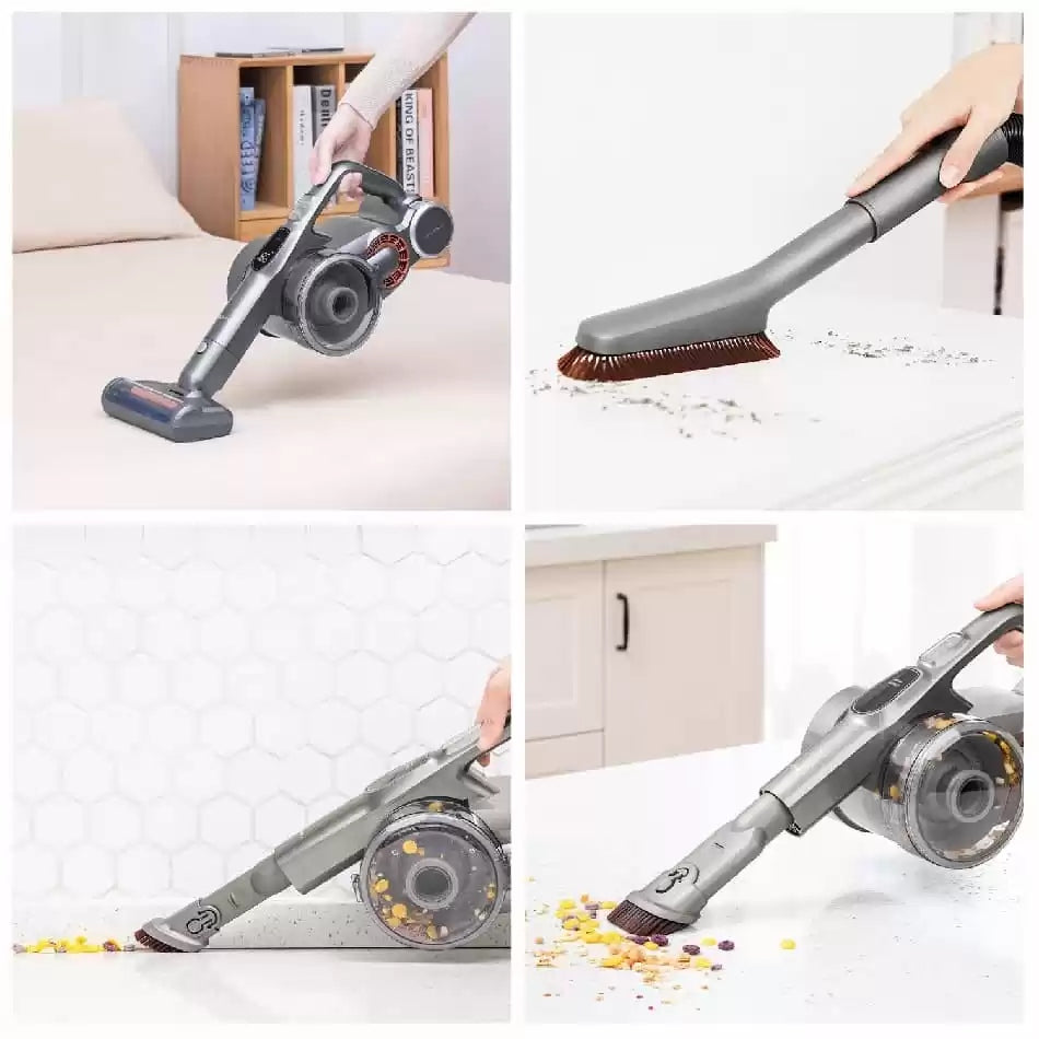 Cordless Upright Vacuum Cleaner 25KPa JIMMY H9 Pro HEPA Filter Bendable Pipe Power supply rechargeable battery
