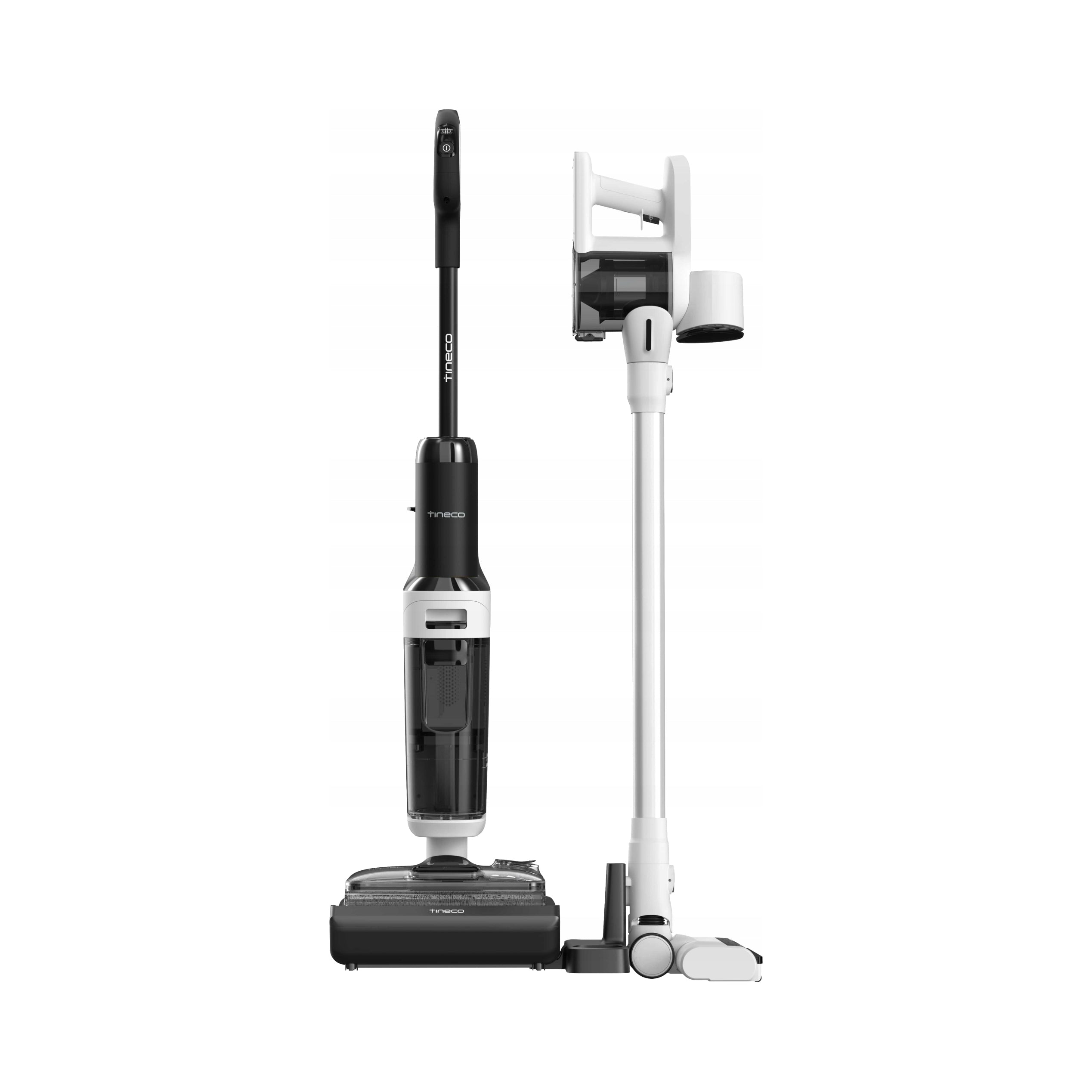 Cordless Upright Vacuum Cleaner Tineco Switch S6 Stretch Plus white Mop