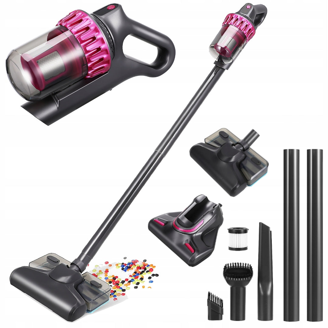 Cordless Vacuum Cleaner, 5 in 1 Stick Vacuum for Hardwood Floors Carpets