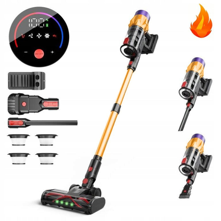 Cordless Vacuum Cleaner 550W 35KPA Powerful Suction 40 Mins Stick Handheld