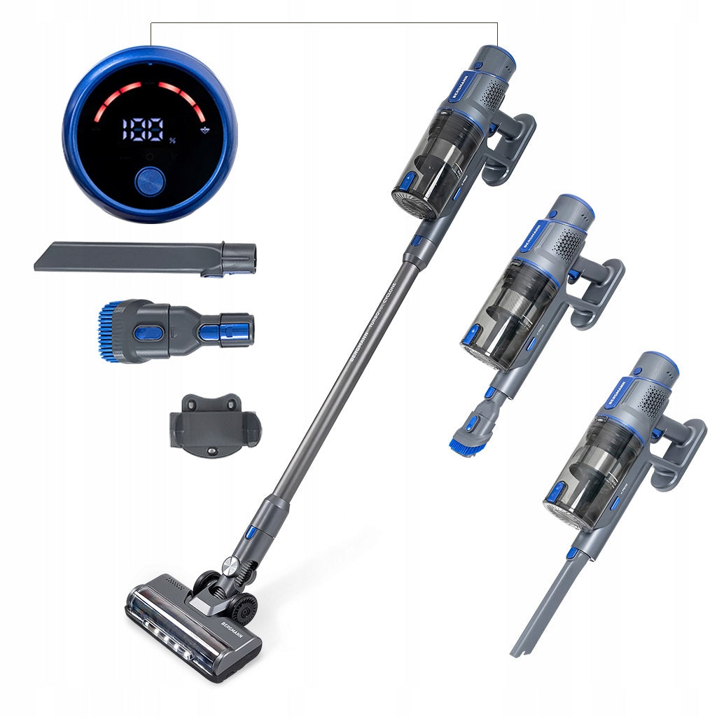 Cordless Vertical Vacuum Cleaner BERGMANN HAX 121 450W LED Electrobrush
