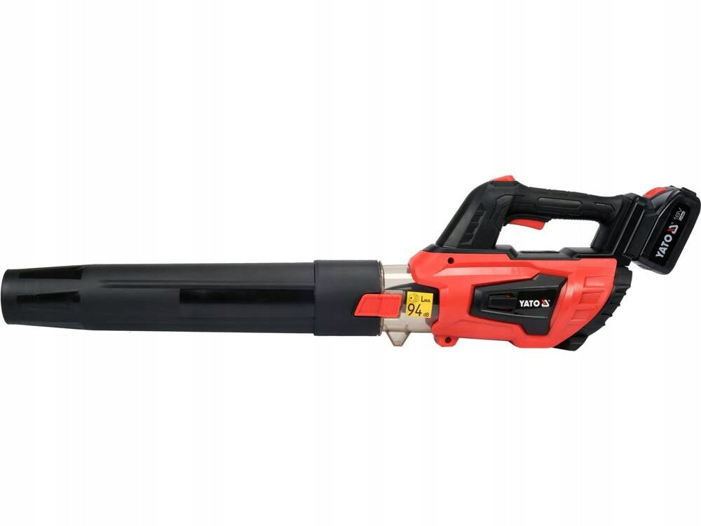 Cordless blower YATO 18V 570 m³/min 3,3 kg YT-85176 4AH BATTERY Power supply rechargeable battery