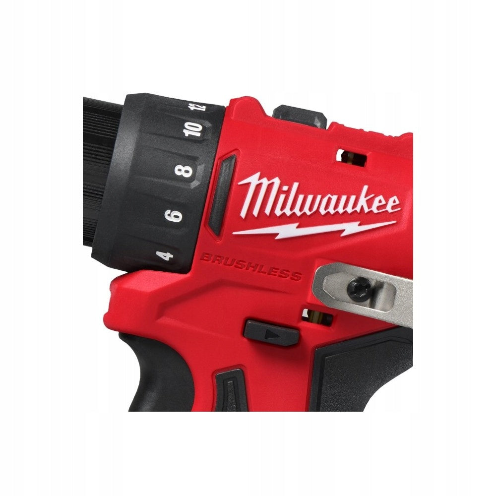 Cordless drill Milwaukee M12 BLDDRC-202C 40NM 12V Set Manufacturer code 4933499685