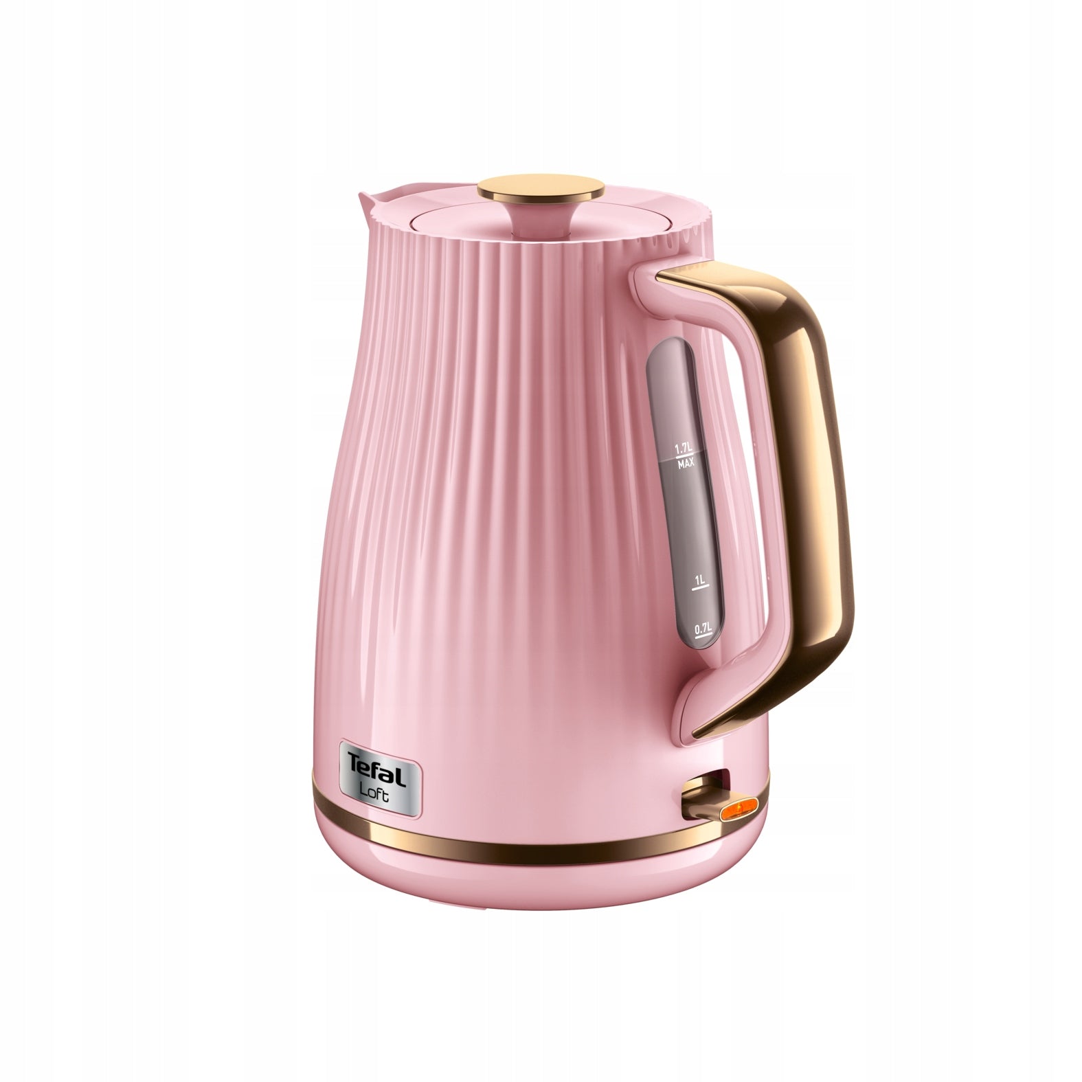 Cordless electric kettle TEFAL Loft KO2517 2400 W pink Manufacturer code KO2517E0