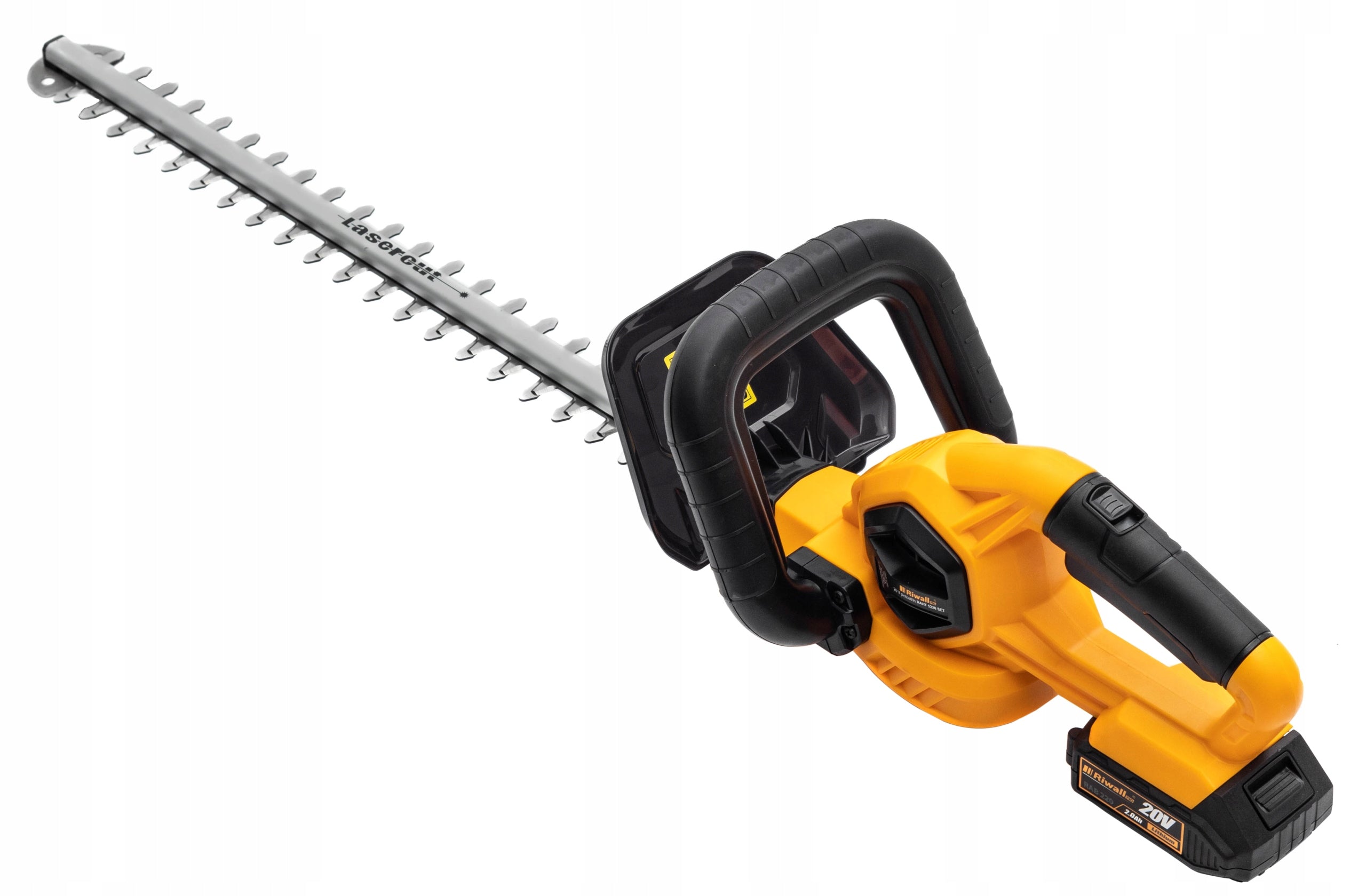 Cordless electric shears Riwall RAHT 5220 SET 51 cm 20 V Battery voltage 20 V