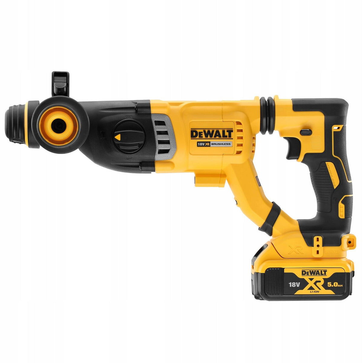 Cordless hammer drill DeWalt DCH263P1 SDS-Plus 18V Aku 5Ah Manufacturer code DCH263P1