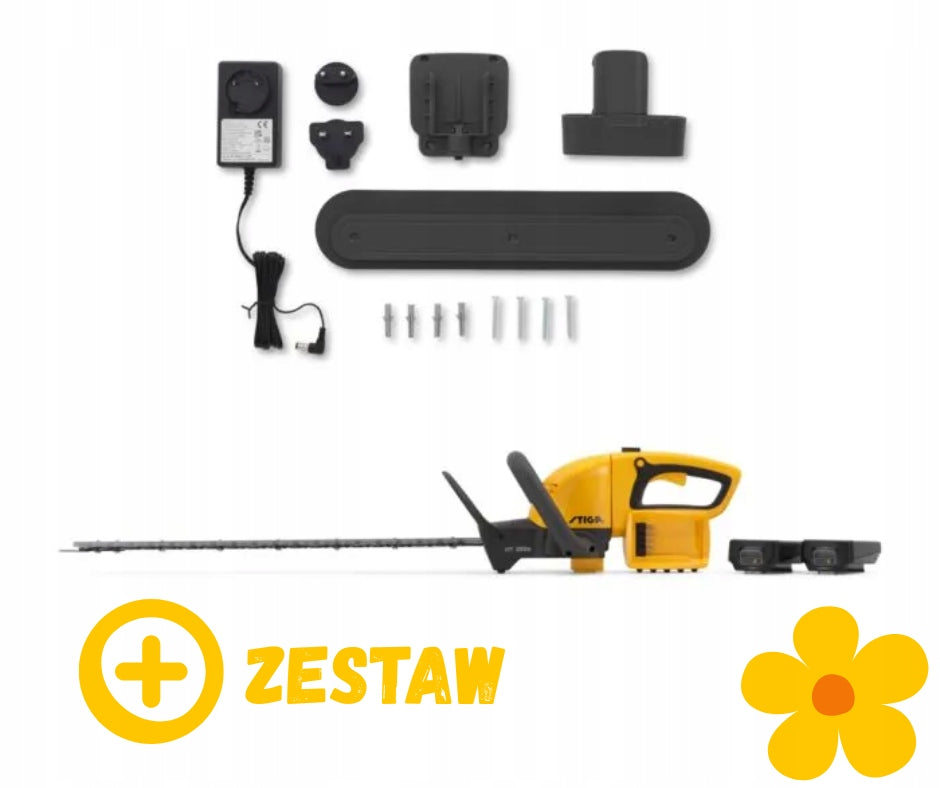 Cordless hedge trimmer Stiga HT 300e 54 cm 20 V SET