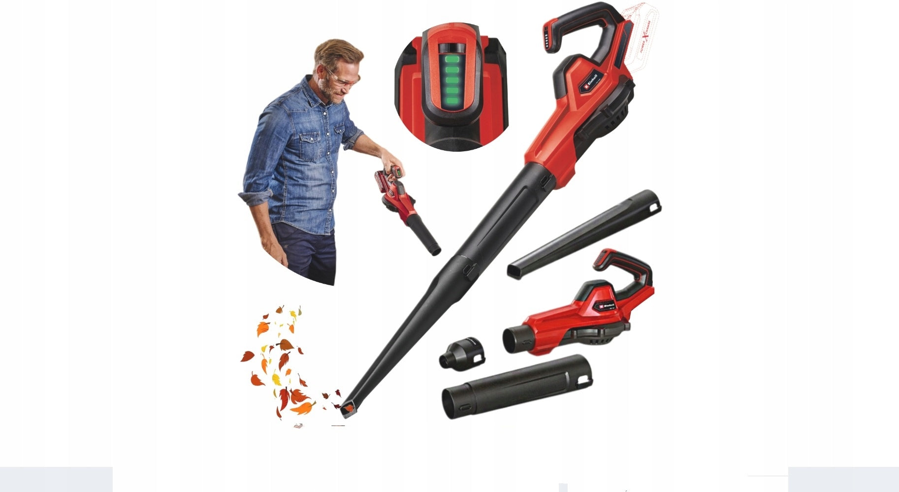 Cordless leaf blower EINHELL 18V GE-UB 18/250 Li E-Solo Packaging status original