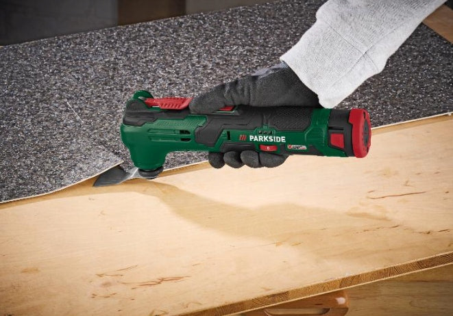 Cordless multi-tool 12 V PARKSIDE PAMFWS 12 A1 cutter Packaging status original