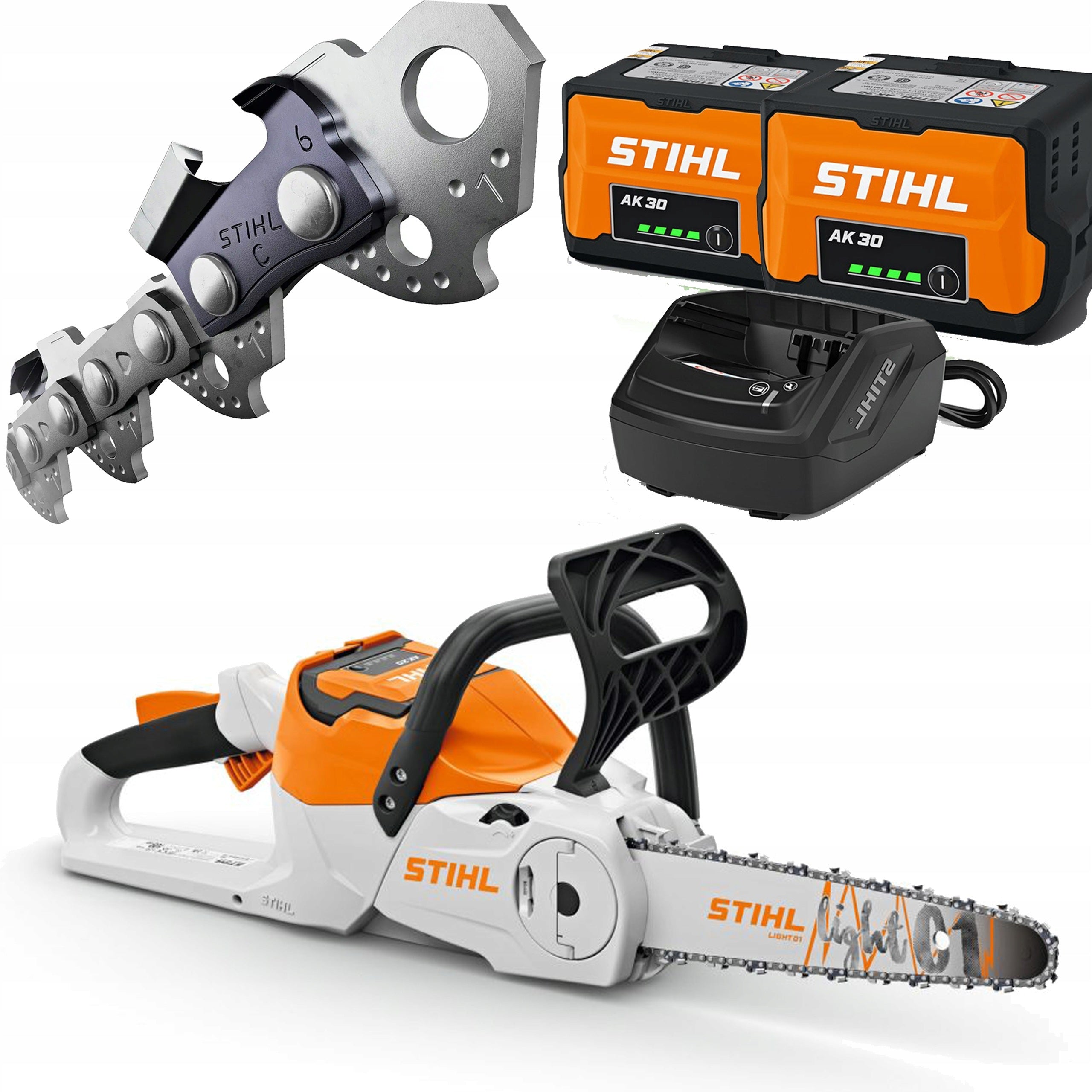 Cordless saw STIHL MSA 70 powerful efficient 2x BATTERY + CHARGER
