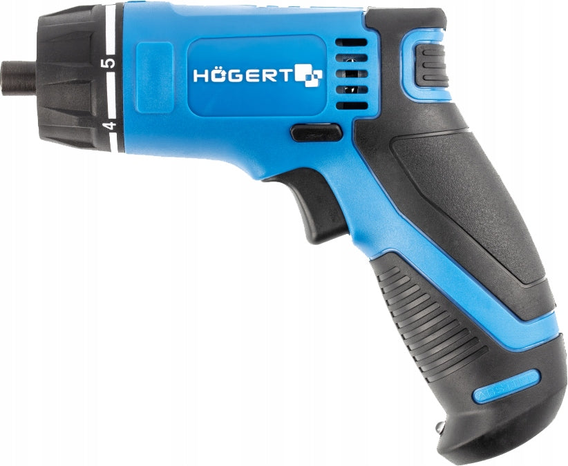 Cordless screwdriver 7,2V, 10Nm, 230 rpm, in case, Hoegert Technik Packaging status original