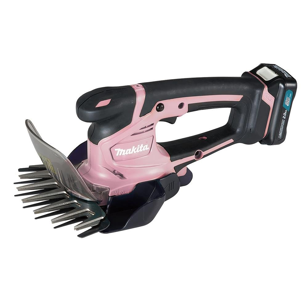 Cordless shears Makita 16cm for battery 12 V PINK without aku and charger Power supply battery operated