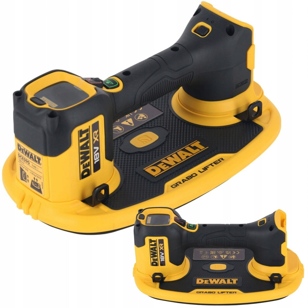 Cordless suction cup, vacuum lifter DeWALT DCE590N GRABO 18V XR