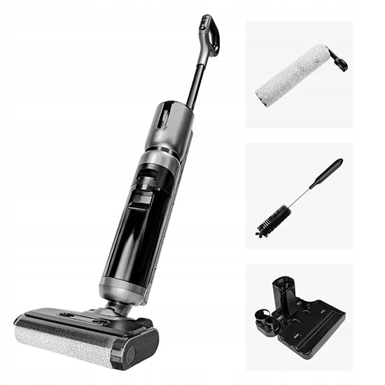 Cordless upright mopping vacuum cleaner HYGSE akva. Powerful, 16 000, washing