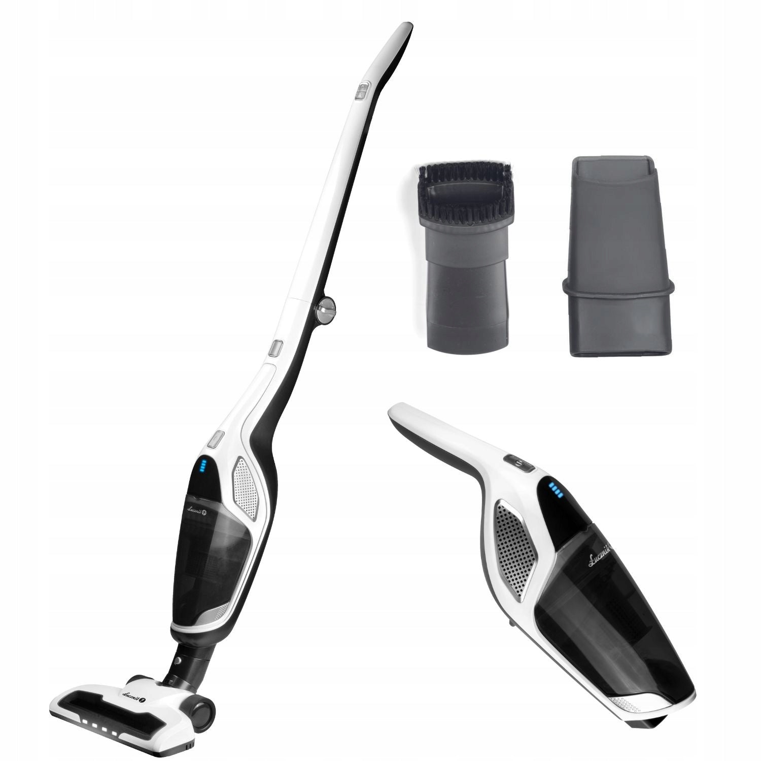 Cordless upright vacuum cleaner 2in1 ŁUCZNIK OP-2019 battery 21,6V 60 min