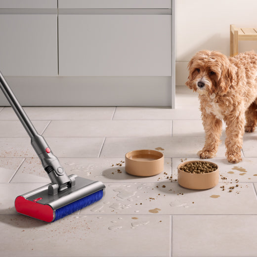 Cordless upright vacuum cleaner Dyson V12s Detect Slim Submarine grey Dominant color gray