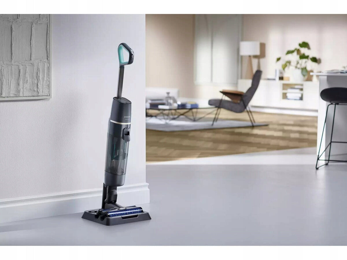 Cordless upright vacuum cleaner Philips AquaTrio Series 7000 LED XW7110/01 Power supply rechargeable battery