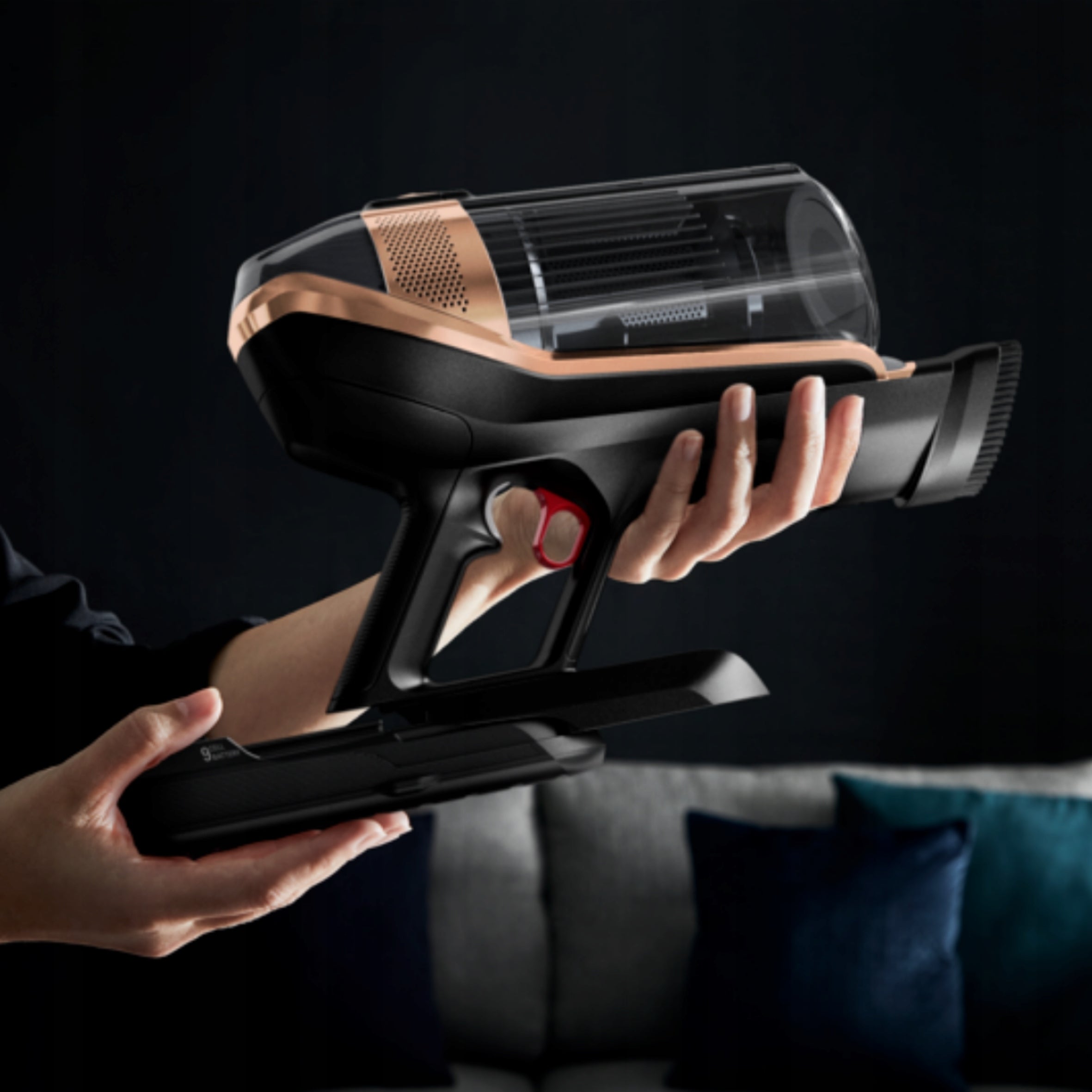 Cordless upright vacuum cleaner TEFAL Flex AQUA 15.60 TY99G3 3w1 2 batteries Model X-Force Flex 15.60